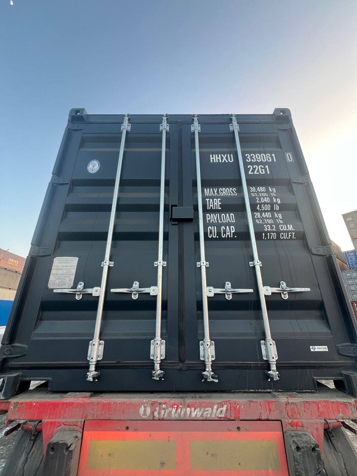 Морской контейнер HHXU3390610